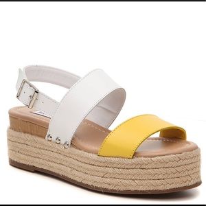 Steve Madden Size 8 Espadrille Wedge Sandal